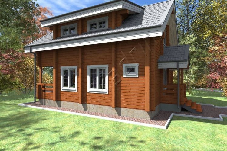 Дом из клееного бруса Гарленд, 4