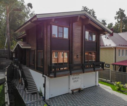 Дом из клееного бруса Новосибирская область