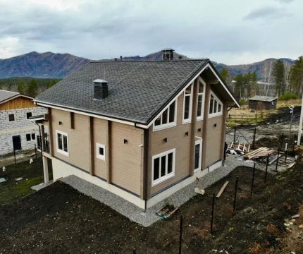 Дом из клееного бруса в Республике Алтай