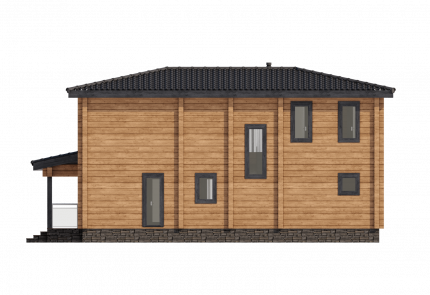 Дом из клееного бруса Прага, 7