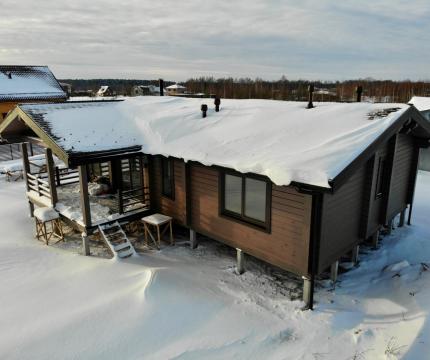 Дом из клееного бруса в Калужской области – строительство под ключ по выгодной цене в  | Кадрин