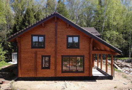 Дом из клееного бруса Звенигородский район, 3