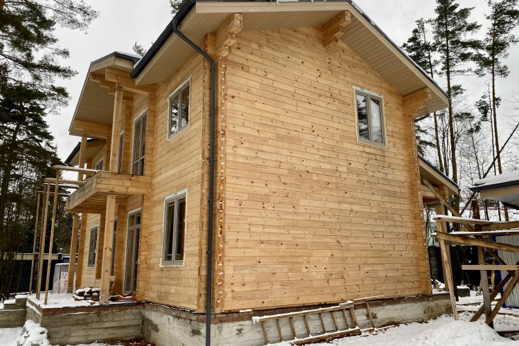 Дом из клееного бруса Домодедовский район, 3